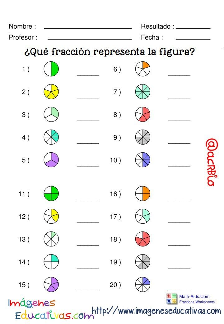 ejercicios de lectura de fracciones-imagen-para-descargar-e-imprimir