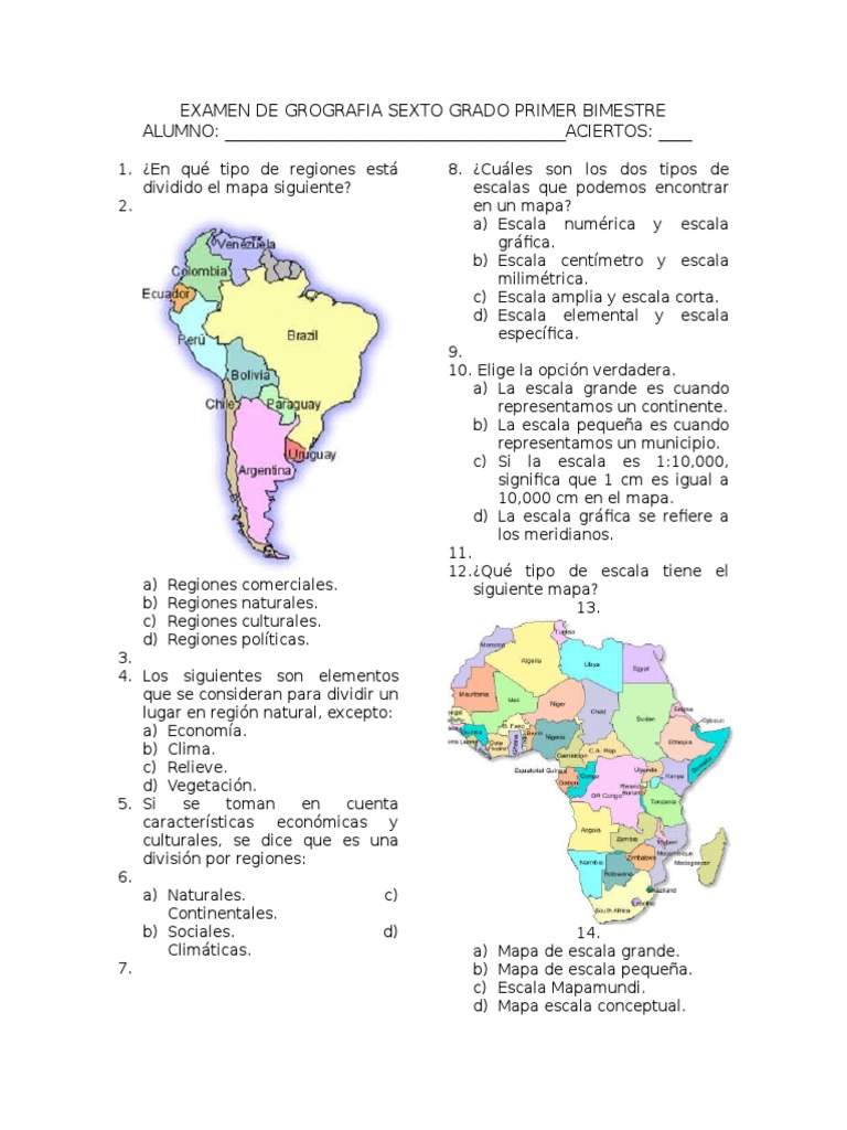 geografía sexto grado de primaria-imagen-para-descargar-e-imprimir