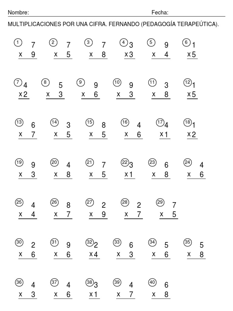 multiplicaciones de una cifra para imprimir-imagen-para-descargar-e-imprimir